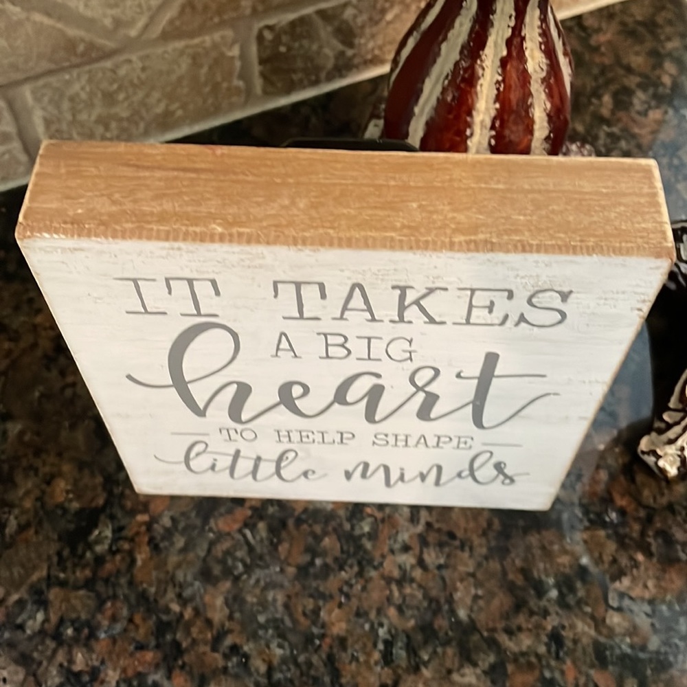 Decorative Wood Sign - Picture 2 of 8